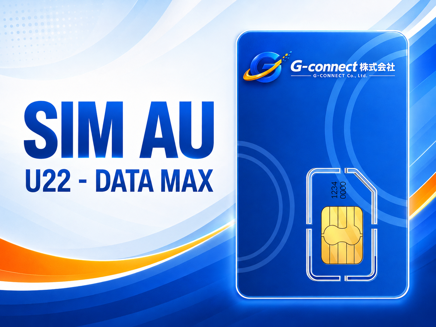 au U22 Data Max SIM'